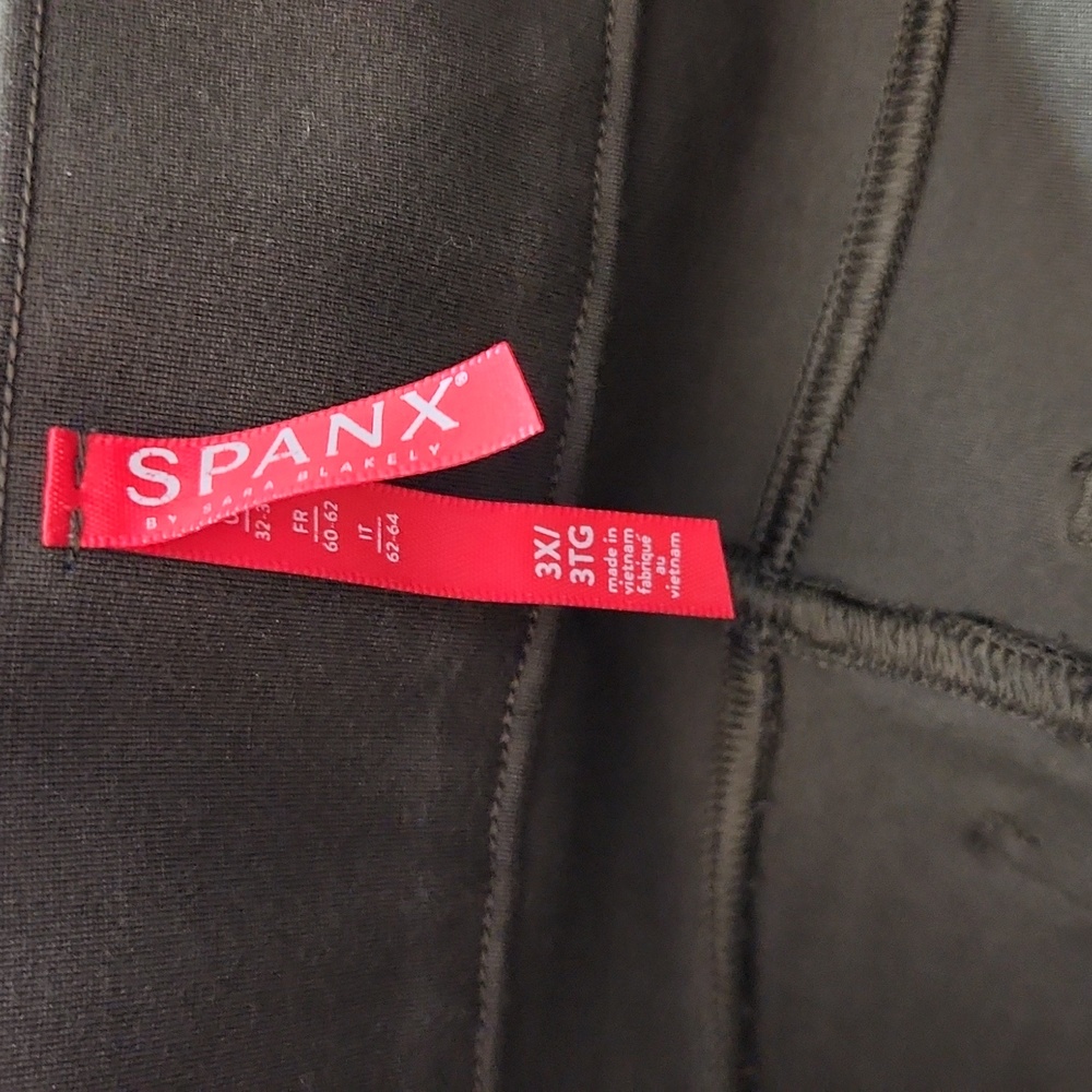 Spanx Pull-on Womens Ankle Ponte Straight Leg Pants Size Plus 3X - Picture 4 of 12